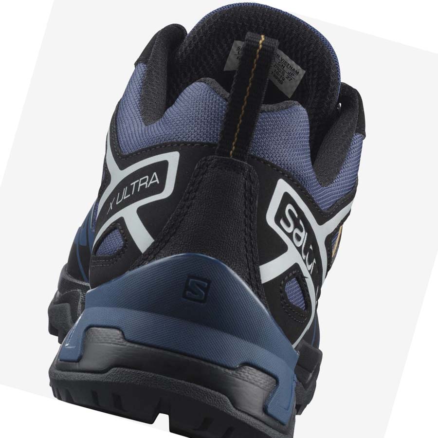 Salomon X ULTRA 3 Túracipő Férfi Sötétkék | HU 2041EBC